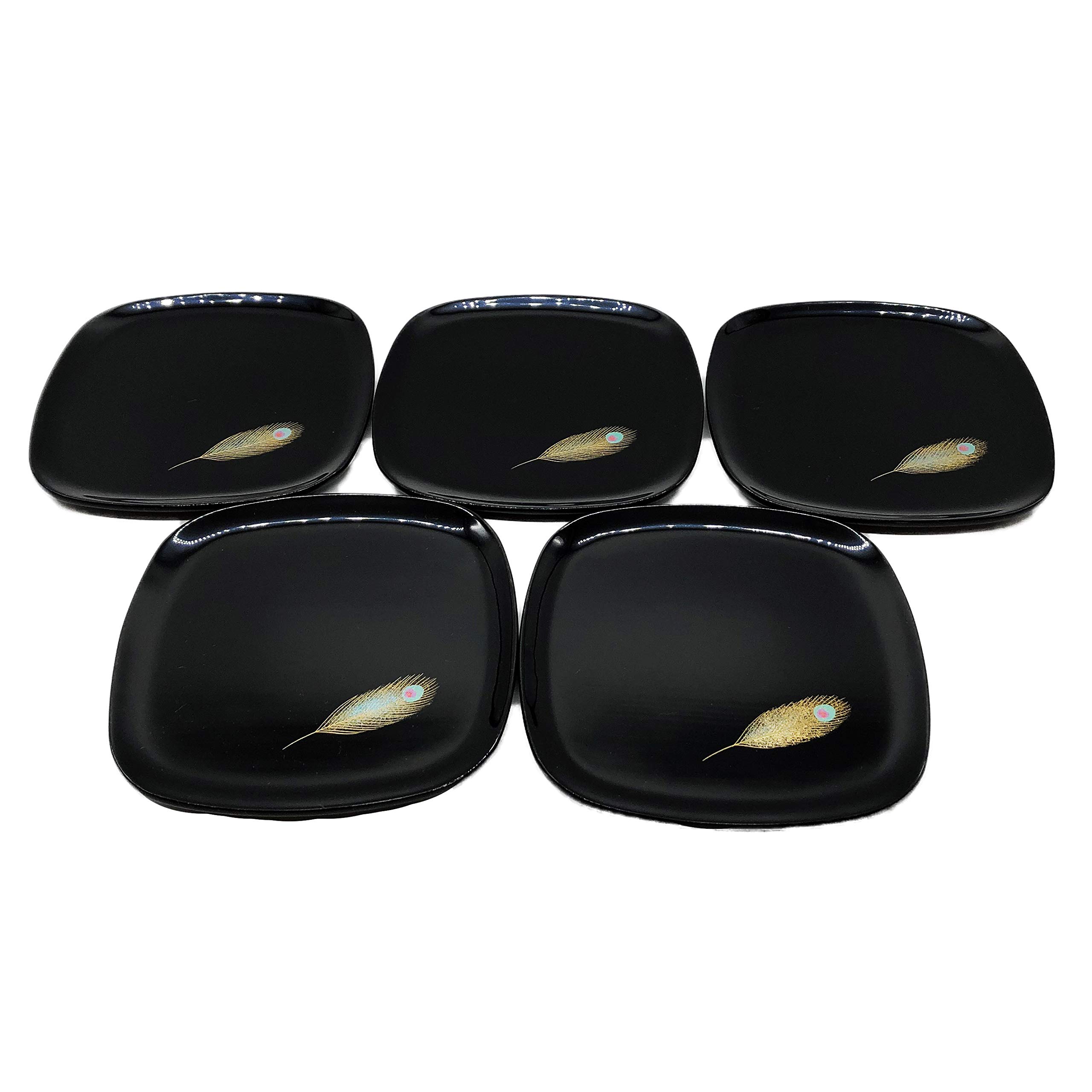 輪島塗　銘々皿　5客 Amazon.co.jp: 輪島塗 銘々皿5客 : ホーム＆キッチン